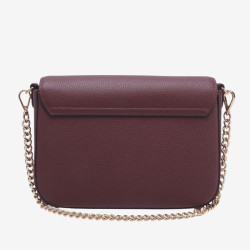 Mac Douglas - Petit sac rabat cuir Cancun Alba S bordeaux