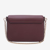 Mac Douglas - Petit sac rabat cuir Cancun Alba S bordeaux