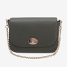 Mac Douglas - Petit sac rabat cuir Cancun Alba S  loden