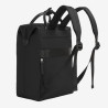 Grand sac à dos homme Fidji Cabas noir - Mac Douglas