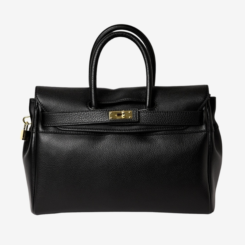 Petit sac à main cuir Pyla 2 Romy XS noir - Mac Douglas