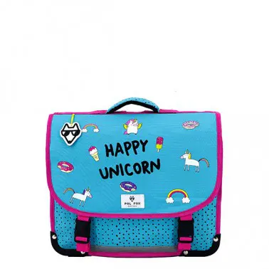 Cartable 35 cm Happy Unicorn
