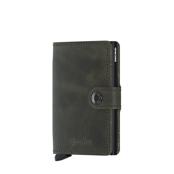 Secrid porte-cartes Miniwallet Vintage coloris Olive-Black
