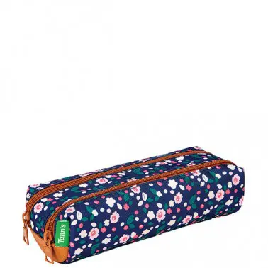 Trousse double Fleurs Anna...