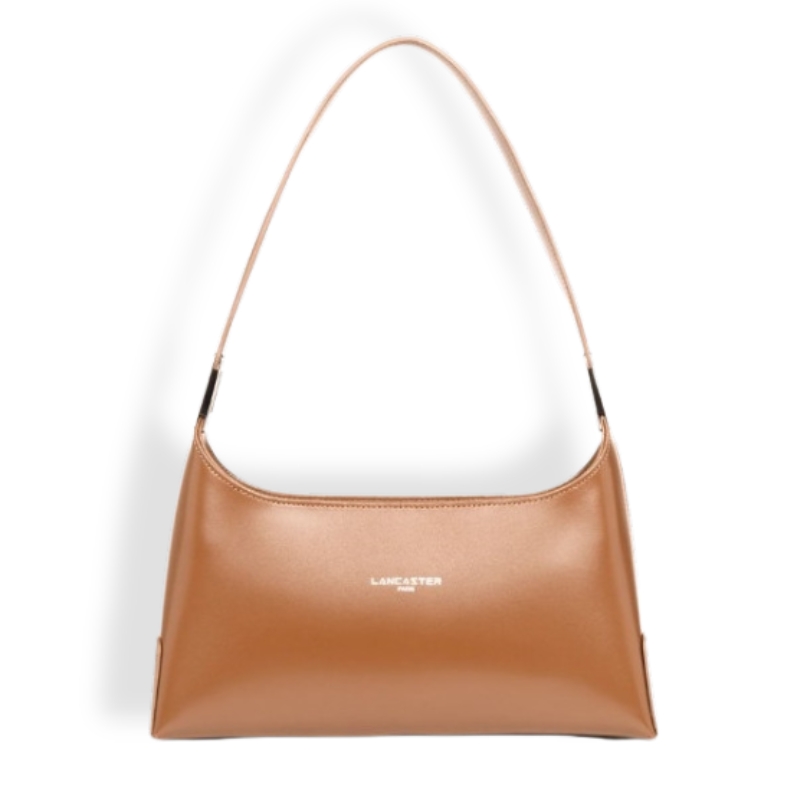 Sac à main baguette Suave Ace camel Lancaster Paris