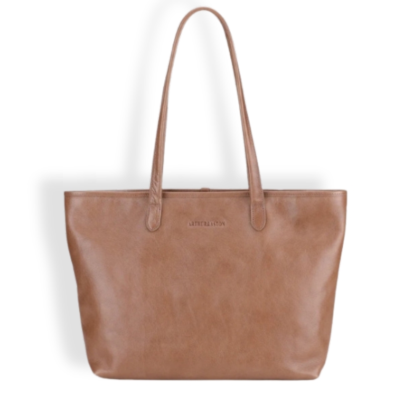 Grand sac cabas Edith taupe Arthur et Aston