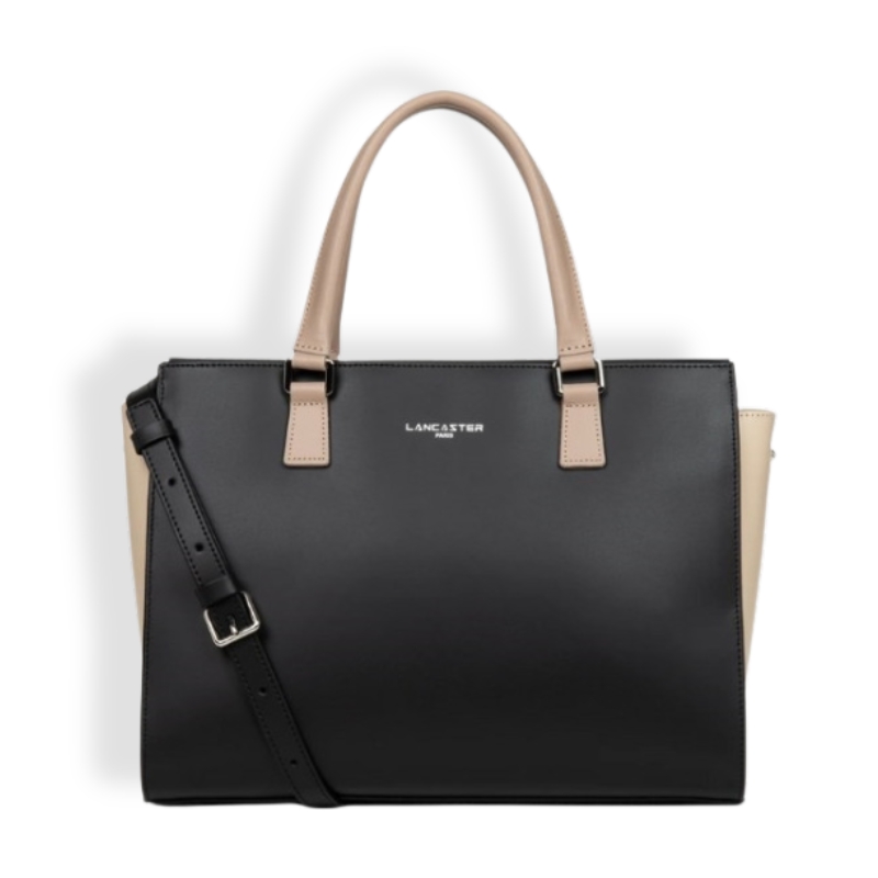 Sac cabas Constance noir Lancaster
