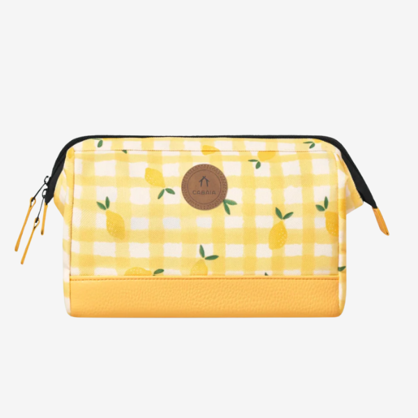 Cabaïa – Trousse de toilette Travel Kit Modèle: Faro ( citrons)