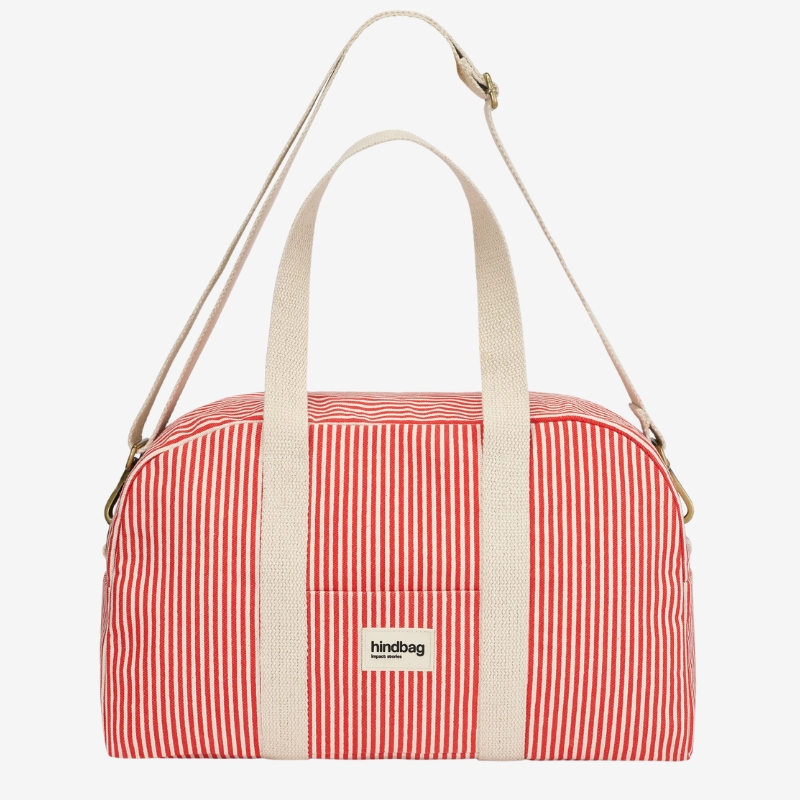 Sac bowling Charlie Hindbag rayures rouges