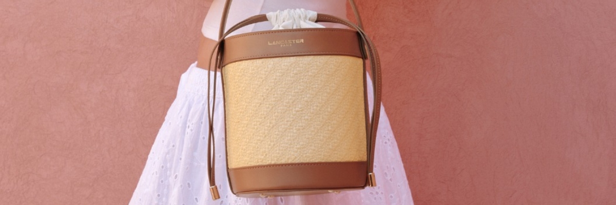 Craquez pour le sac tressé en rotin de lancaster pour l'été 2025