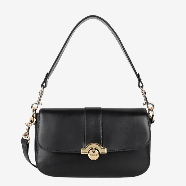 Lancaster - Sac baguette Paris Médaille - couleur noir