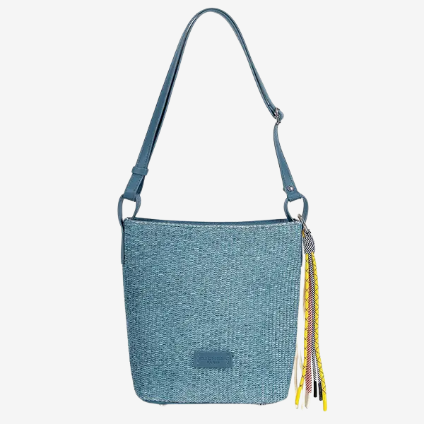 Fuchsia - Sac seau Cesare couleur Bleu